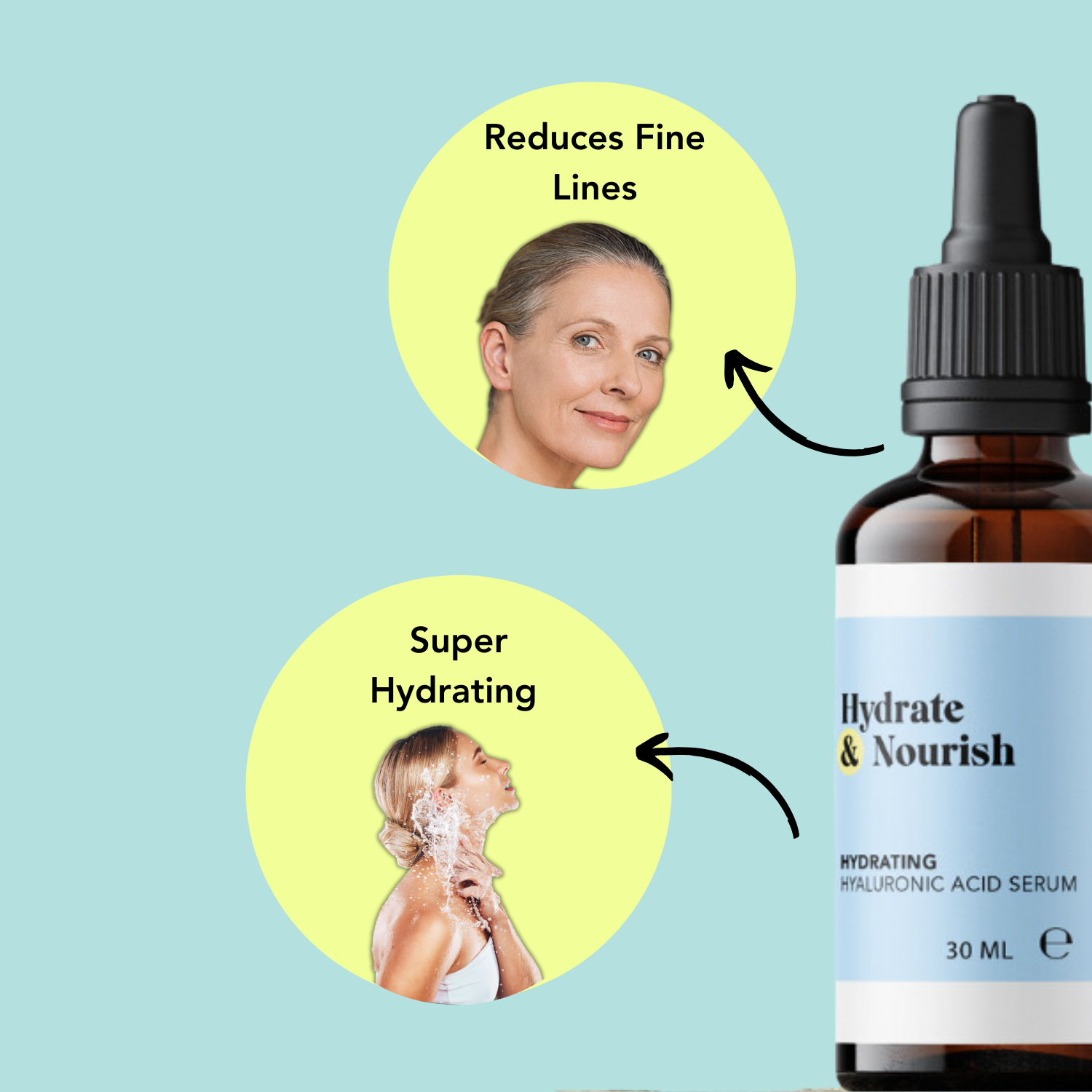 Hydrate & Nourish: Hyaluronic Acid Serum